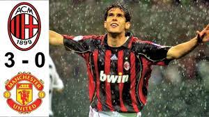 Ac Milan Vs Manchester United 3 0 Ucl 2006 2007 Highlights
