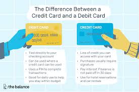 Eligible cards that support this transfer will be shown to you in the instant section on your money transfer page. The Difference Between Credit Card And A Debit Card