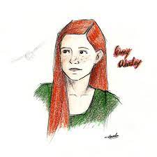 I've just found one amazing brush,and decided to test it on just another random pointless portrait of a character,so what? Ginny Weasley By Lunahermione On Deviantart