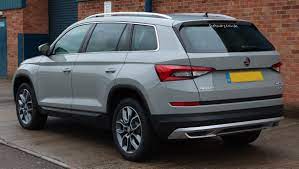 The vehicle is positioned as the largest škoda suv, above the škoda kamiq and škoda karoq. File 2018 Skoda Kodiaq Scout Tdi Scr 4x4 2 0 Rear Jpg Wikipedia