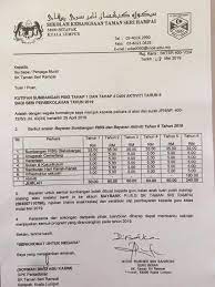 3 contoh surat pengunduran dari hotel. Surat Makluman Kutipan Sk Taman Seri Rampai Setapak Facebook
