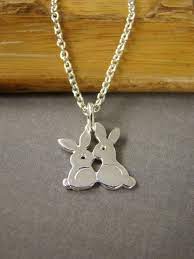 Bunny Necklace Easter Gift Bunny Jewelry Necklace Bunny Charm Bunny Pendant 925 Sterling Silver Bunny Necklace Bunny Jewelry Custom Personalized Jewelry
