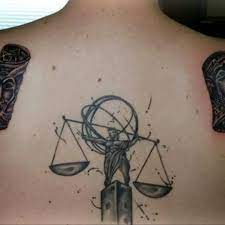 Athena was the goddess of wisdom, courage, and justice. Tattoo Uploaded By Alan Greek God Atlas With The Unbalanced Scales Of Justice In The Background 249730 Tattoodo