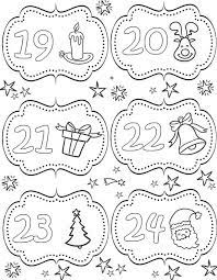 From 19 Till 24 December Christmas Cards Drawing Christmas Coloring Pages Coloring Pages