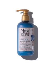 Massage the coconut milk hair growth treatment into your scalp for a few minutes. Nourish Moisture Coconut Milk Combing Cream Maui Moisture