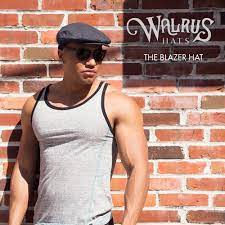 The Blazer Walrus Hats Navy Green Houndstooth Polyester Ivy Cap Green Houndstooth Navy And Green Ivy Cap