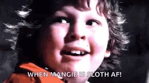 This is the reason why chunk was initially afraid of him, but looked past his appearance and they became friends. The Goonies Chunk Gif Thegoonies Chunk Sloth Discover Share Gifs