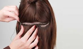 Gather a section of hair at the crown of your head and divide it into three. Beginner S Guide To Hair Extensions For 2020 With Pros And Cons Of Each Type Mhot Hair