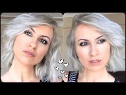 Siyah Sac Boyasi Ile Koyu Gri Sac Yapimi Youtube