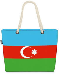 Gratis azerbaijani flagge hier downloaden. Void Strandtasche 1 Tlg Aserbaidschan Flagge Em Wm Fahne Online Kaufen Otto