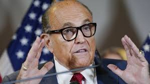 Giuliani's suspension was sought by the attorney grievance committee for the first judicial department the suspension order accuses giuliani of making false claims to courts, lawmakers. Rudy Giuliani Suspended From Practicing Law In New York