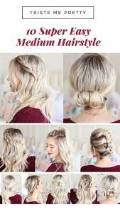 They can be done in different ways for several occasions according to hair types, face shapes or even preferences. 10 Super Easy Hairstyles For Shoulder Length Hair Todaywedate Com Night Hairstyles Medium Length Hair Styles Date Hairstyles