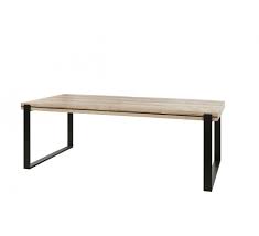Profitez de prix ikea toute l'année ✅ faites vous facilement livrer à domicile. Table Rectangulaire Moderne Bois Et Noir Amber 2220