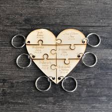 Custom photo puzzles are available in any size, shape, number of pieces, even custom shaped pieces! Personalized Engraved Puzzle Piece Keychain Gift For Her Wedding Favors Keychains Bestfriend Gift Party Favors Aliexpress