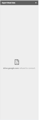 Maybe you would like to learn more about one of these? Drive Google Com Refused To Connect Error Message Issue 116 Synthoid Exportsheetdata Github
