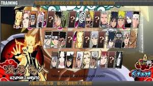 Download Kumpulan Naruto Senki 2018 Mod Apk Lengkap Full Karakter Terbaru Di 2020 Game Aplikasi Android Naruto