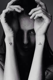 Pin By K Trice On Tatoo Triangle Tattoos Tattoos Graphic Design Tattoos