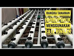 Gully trapesium hidroponik kit nft 30lt paket lengkap rangka pvcrp1.500.000: Part 1 Contoh Rangka Meja Tanaman Hidroponik Menggunakan Baja Ringan Youtube