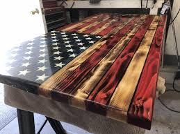 Kpcc Rustic American Flag American Flag Wall Decor Flag Wall Decor Rustic American Flag