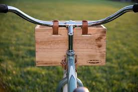 Wine Crate Bike Basket Weinkisten Fahrrad Radfahren