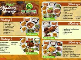Many menu you can try. Lombok Idjo Kediri Rumah Makan
