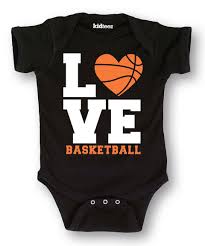 Black Love Basketball Heart Bodysuit Infant Love And Basketball Heart Bodysuit Basketball Baby Shower
