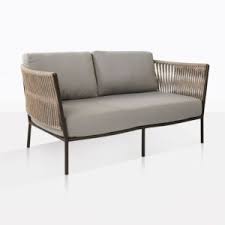 Rope Outdoor Relaxing Chair Patio Furniture Sets Teak Warehouse In 2020 Outdoor Loveseat Love Seat Outdoor Furniture Chairs