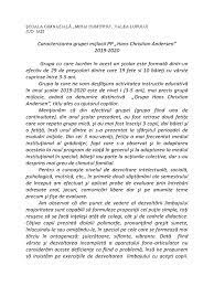 Caracterizarea grupei mijlocii harnicuii universului. Caracterizarea Grupei Mijlocii