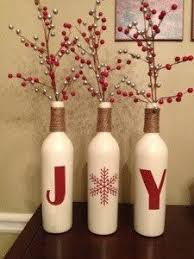 Rustic Joy Wine Bottles Christmas Crafts Christmas Diy Diy Holiday