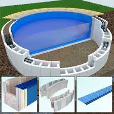 Yapool Stone Ps25 Styropor Pool Schwimmbecken Rundbecken Rundpool 3 0 X 1 5 M Styropor Pool Schwimmbecken Gartenpools
