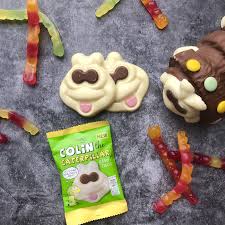 Colin the caterpillar, whose famous chocolate features have inspired many imitators. Colin The Caterpillar Cake Faces Are On Sale Now In M S