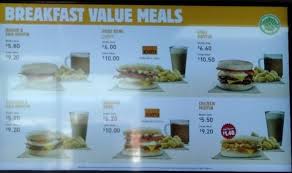 The untold truth of burger king s breakfast. Burger King Menu Menu For Burger King Albany Auckland