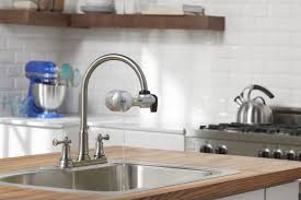 I have the faucet installed in the sink but not connected to the hot and cold water. The Best Faucet Water Filter Options For Your Home Bob Vila