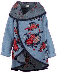 2 poches plaquées devant fermées par zip. Manteau Laine Bouillie Boutique Elle Et Moi