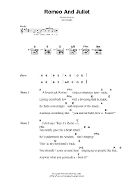 Bunga terakhir adalah lagu dari grup musik romeo yang dirilis pada 1999. Romeo And Juliet By The Killers Guitar Chords Lyrics Guitar Instructor