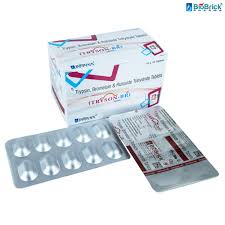 Rutoside (rutin) found in plants such as buckwheat, tobacco, forsythia, hydrangea, and viola; Trypsin Bromelain Rutoside Trihydrate Tablets Manufacturer And Supplier In India
