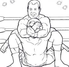 Wwe wrestler coloring pages are a fun way for kids of all ages to develop creativity focus motor skills and color recognition. Printable Wwe Coloring Pages Coloringme Com