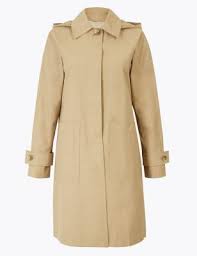 Shop this trend and be the first: Cotton Hooded Car Coat M S Collection M S