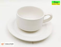 Sebuah cangkir kopi tetes tidak memiliki banyak persyaratan unik selain membuatnya tetap panas. Cangkir Keramik Hotel Teh Kopi Set Motif Putih Polos 2 Pc Lazada Indonesia