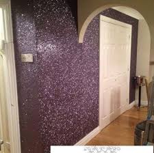 Hgtv says if you mix a gallon of glue with glitter, then paint with it the glue will dry clear. Pin By Mindooo On Houses Furniture Decor Glitter Accent Wall Glitter Paint For Walls Glitter Wall