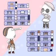 I made some outfits for your gacha life ocs! Gacha Life Outfit Casual Tomboy Girl Outfit Tomboy Girl Club Outfit Ideas Black Girl Cartoon