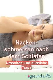 Ursachen Fur Nackenschmerzen Nach Dem Schlafen Und Nutzliche Tipps In 2020 Schmerz Nacken Schmerzen