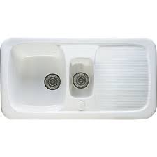 Check out part 2 on lowe's youtube channel. Wickes Ceramic Farmhouse 1 5 Bowl Sink White Wickes Co Uk