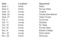Louisville Releases 2014 15 Football Schedule Year 1 Of Acc