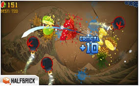 Top 5 Cool Free Android Games Fruity Ninja Free Android Games Game Fruit Casual Game
