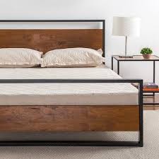 Union Rustic Makai Platform Bed Wayfair Wood Platform Bed Modern Bed Frame Headboards For Beds