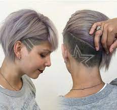 Sidecut Frau Stern Muster Hair Tattoo Hairstyles Tattoo Frisuren Lange Haare Sidecut Kurzhaarfrisuren Coole Frisuren