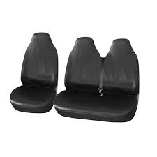 Set Huse Scaune Auto Universale Fata Flexzon Piele Ecologica Negru 2 1 Bus Van Emag Ro