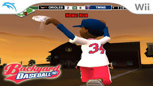 Backyard baseball 2009 includes all current mlb teams and uniforms along with a variety of backyard sports players and teams. Wii Backyard Baseball 10