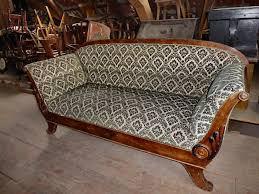 Dolls house wooden biedermeier sofa miniature reutter living room furniture 1:12. Original Biedermeiersofa Restauriert Und Sofort Nutzbar
